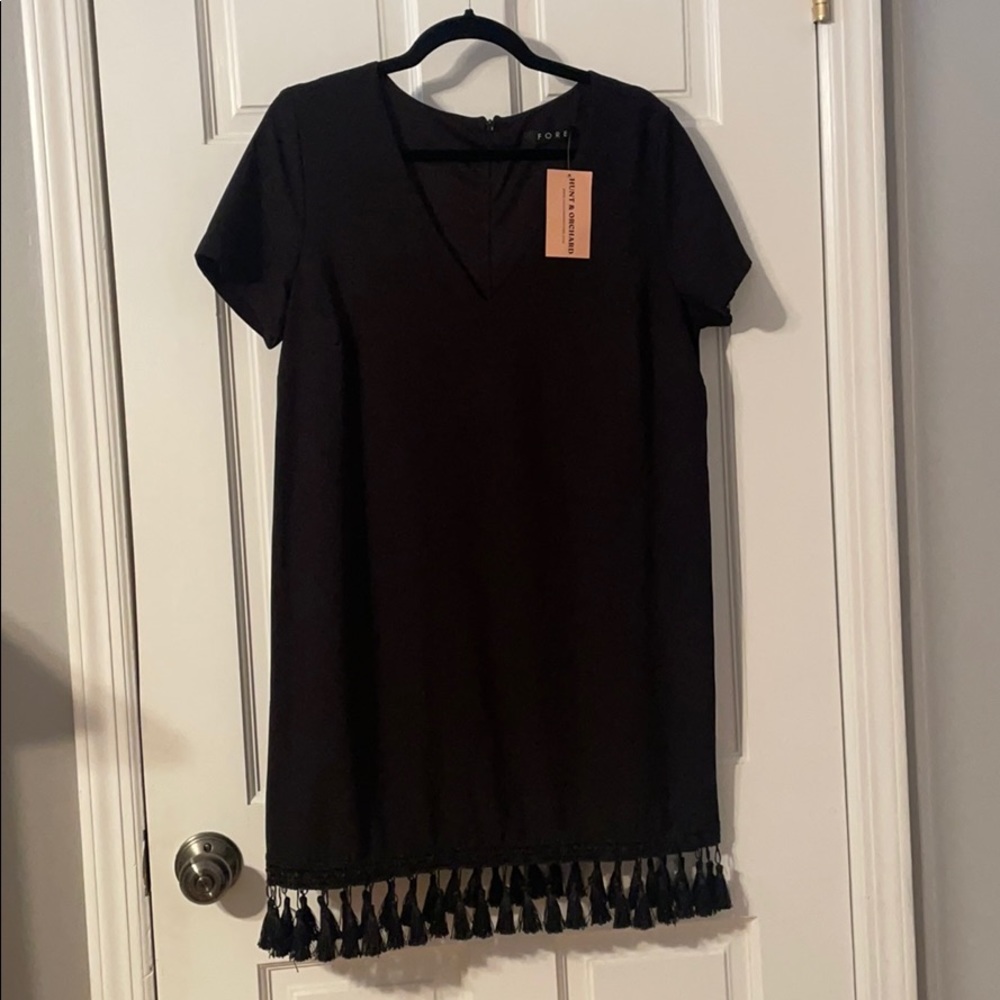 Fore Black V Dress -Hunt & Orchard (Gypsy Warrior)